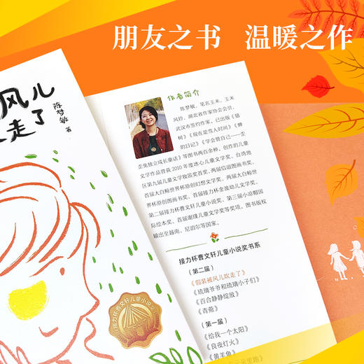 假装被风儿吹走了 接力杯曹文轩儿童小说奖书系 商品图1