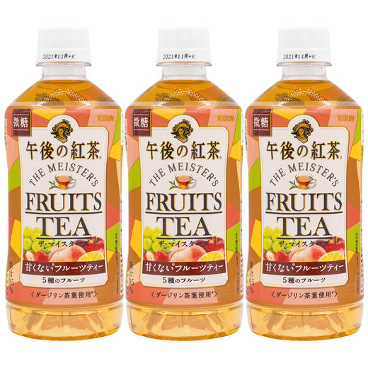 日本 麒麟/绮丽 午后红茶 微糖果味茶饮料 500ml（086961） 商品图1