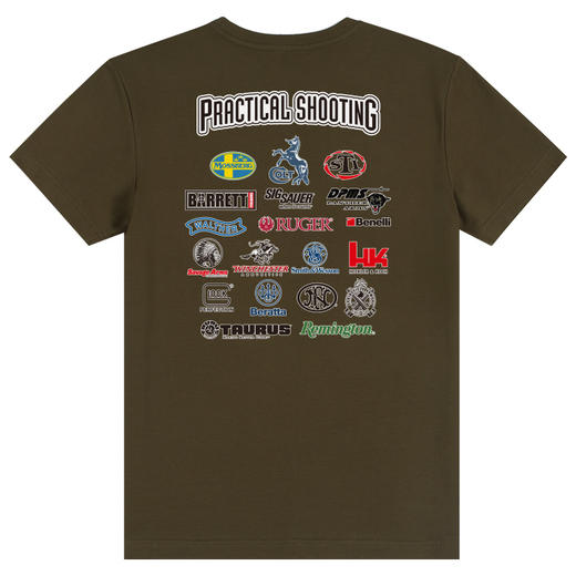 freebase新款经典军绿系列常规休闲修身T恤NMT-1603 商品图3