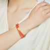 醍醐 6mm樱桃红南红福禄双圈手串 搭碧玉蜜蜡配珠女款时尚礼物 商品缩略图2