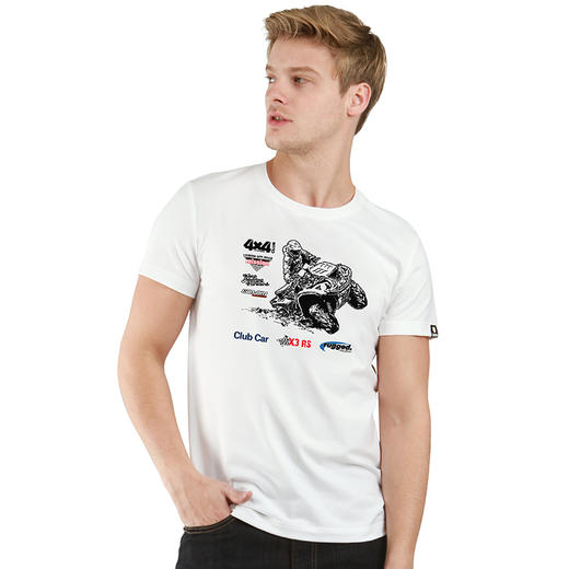 UTV沙地越野车夏装短袖机车印花流行T恤衫NMT-1633 商品图0