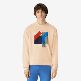 KENZO 高田贤三 男士 运动超大运动衫 橘红 FB55 SW524 4MS 09