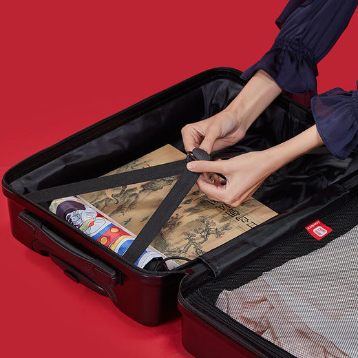 故宫文创御用万向轮拉杆箱  故宫礼物 黑色 1只 商品图4