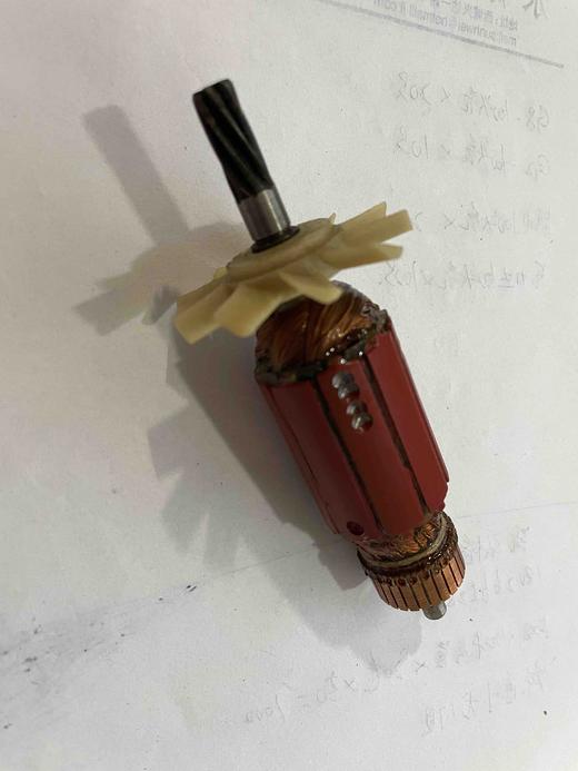 【货号04991】短款2.5电剪刀转子电剪刀电机7齿转子铁皮剪刀配件 商品图8