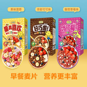小黄象儿童麦片早餐营养谷物圈水果酸奶味 红利
