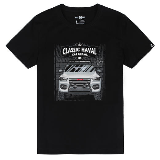 长城哈佛H6夏季新款越野机车印花休闲半袖T恤衫 NMT-1632 商品图1