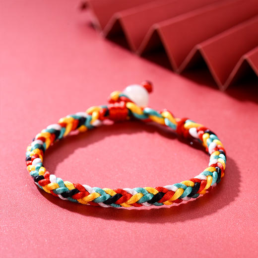【宫里五彩绳】端午五彩丝线手绳 商品图5