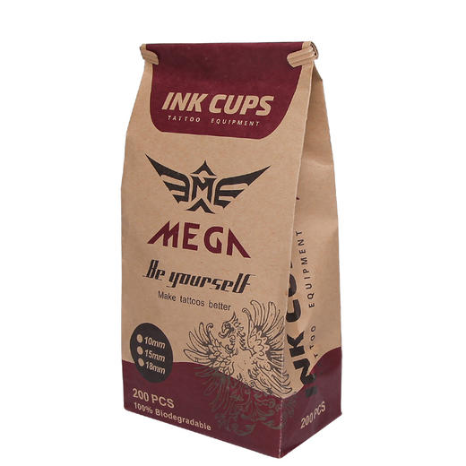 新款高端纹身色料杯 可降解纸纤维无毒一次性纹身色料杯 惊蛰纹身器材 商品图5