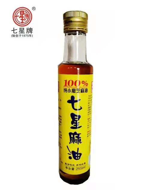 七星麻油小磨芝麻油255ml 商品图0
