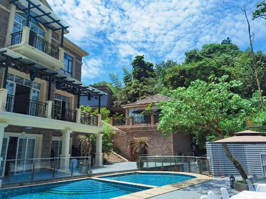 【雅安-447号院】5房独栋别墅，泳池派对、聚会轰趴、影音室、KTV包厢hp 商品图0