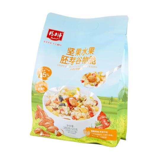 精力沛牌坚果水果胚芽谷物脆280g+20g（内含10小袋） 商品图0