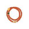 醍醐 6mm樱桃红南红福禄双圈手串 搭碧玉蜜蜡配珠女款时尚礼物 商品缩略图6