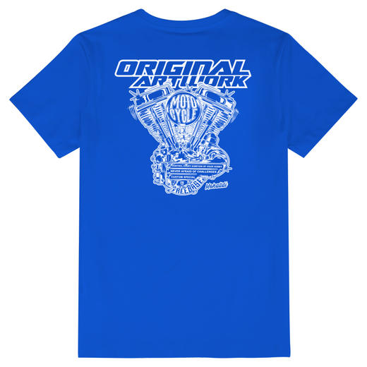 机车发动机男越野潮流大码短袖T恤夏装新款 NMT-1626 商品图4