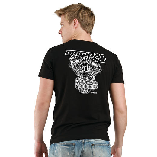 机车发动机男越野潮流大码短袖T恤夏装新款 NMT-1626 商品图1