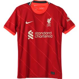 小李子NIKE/耐克21-22赛季利物浦主场短袖青少年球衣男DB2568-688