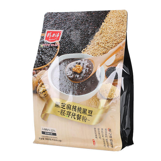 精力沛牌黑芝麻核桃黑豆胚芽代餐粉300g（内含10小袋） 商品图1