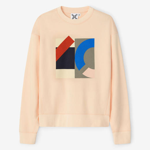 KENZO 高田贤三 男士 运动超大运动衫 橘红 FB55 SW524 4MS 09 商品图2