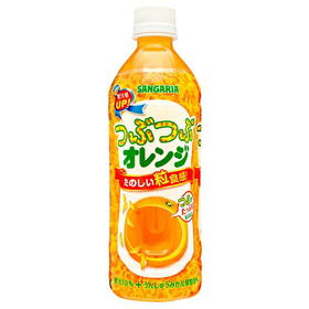 日本 三佳丽橙子味饮料（含果粒） 500ml（017307）