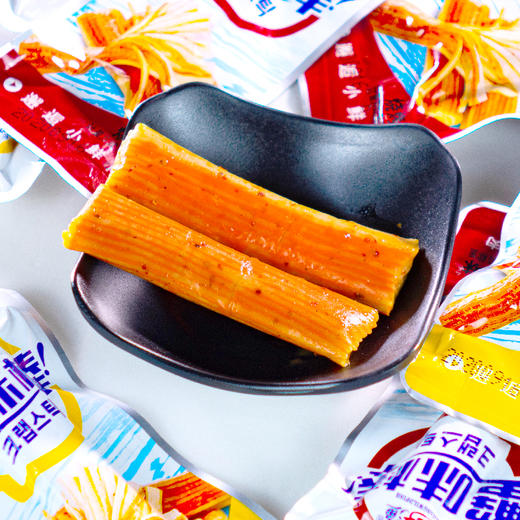 【宜昌】清江野渔烧烤味蟹味棒500g 商品图2