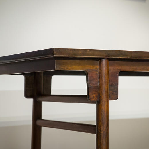 清代 红木夹头榫刀牙板大画案 商品图2