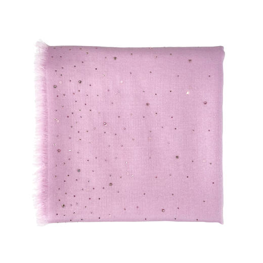 水晶烫钻四边框羊绒披肩 100*210cm  XYF16P598N 商品图3