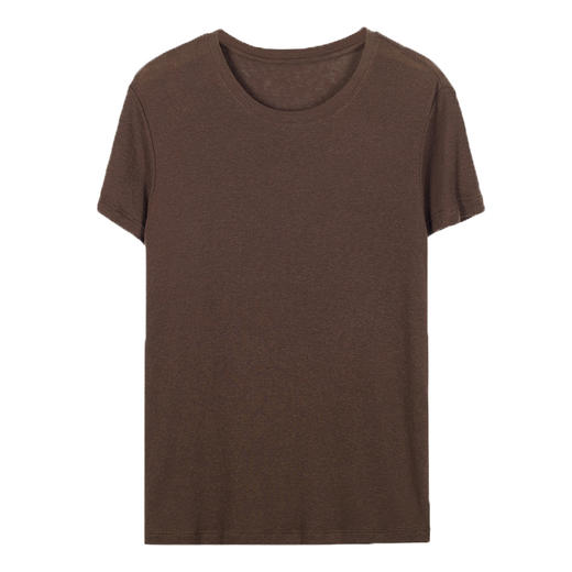 【特价清仓】女士新款天丝圆领短袖T恤 商品图4