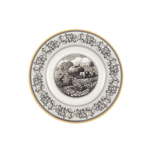villeroyboch德国唯宝欧式复古平盘进口怀旧深盘点心盘西餐盘奥顿 商品图1