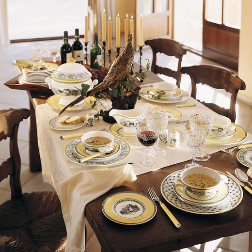 villeroyboch德国唯宝欧式复古平盘进口怀旧深盘点心盘西餐盘奥顿 商品图4