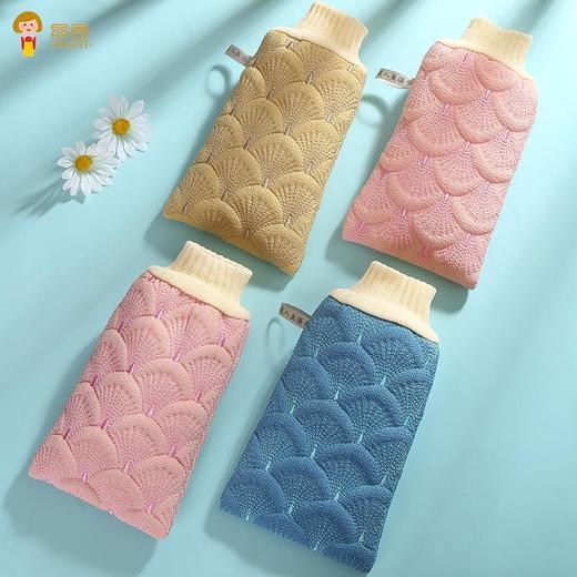 【爆款超低价预售 急单慎拍】美人鱼搓澡巾女家用强力搓背长条男搓泥手套澡巾后背不疼洗澡神器 商品图1