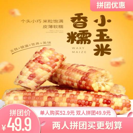 49.9元4斤【拼团抢】西双版纳香糯小玉米 商品图0