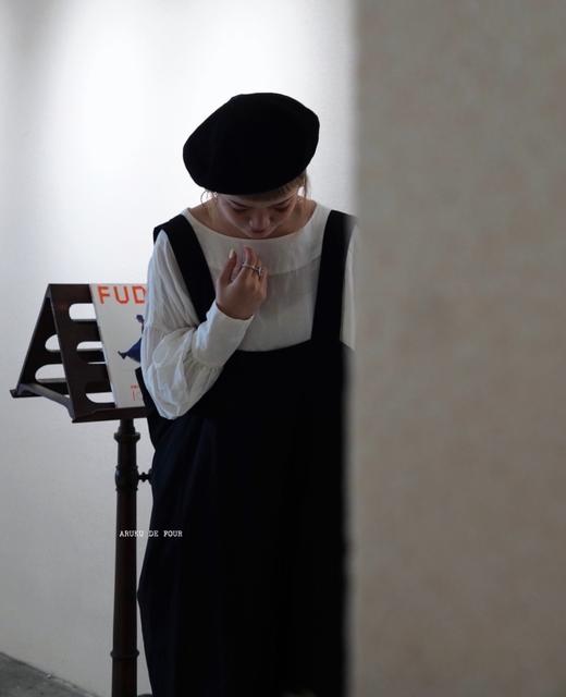 the last flower of the afternoon象牙白/黑上衣 商品图9