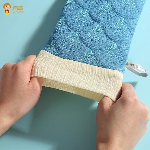 【爆款超低价预售 急单慎拍】美人鱼搓澡巾女家用强力搓背长条男搓泥手套澡巾后背不疼洗澡神器 商品图2