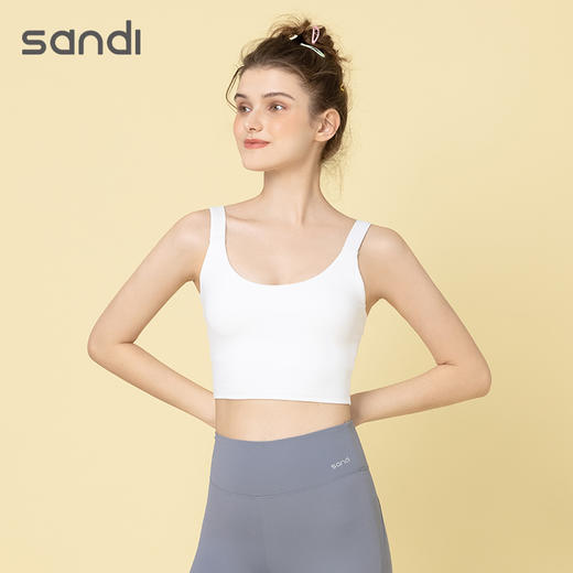 SANDI品牌裸感抹胸SA20B04&SZ21B01女士运动背心 商品图1