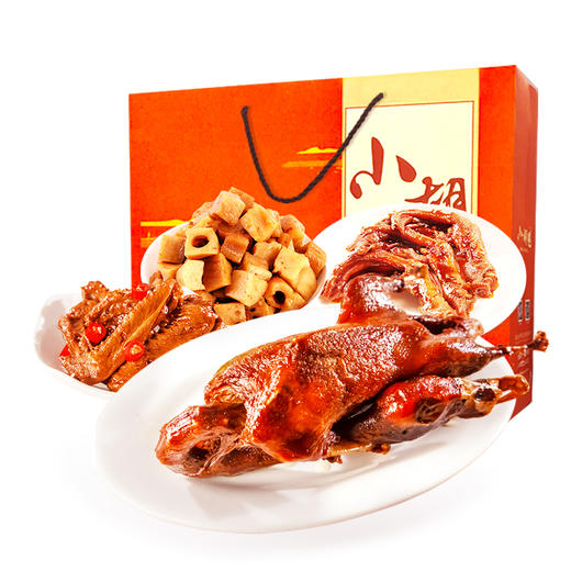 小胡鸭精选礼盒720g 香酥整鸭鸭翅鸭掌 湖北特产节日送礼 商品图4