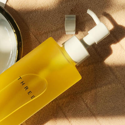 日本three卸妆油小三眼唇脸三合一深层清洁脸部敏感肌肤专用男女185ml新款 商品图2