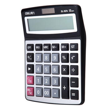 得力计算器1674(银) 商品图1