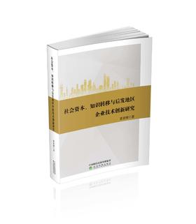 社会资本、知识转移与后发地区企业技术创新研究