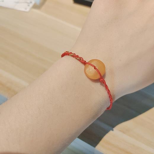 蜜蜡饼手串 商品图4