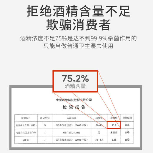 DY（100片/盒加厚款）德佑75度酒精消毒湿巾纸小包便携式独立单片包装 商品图1