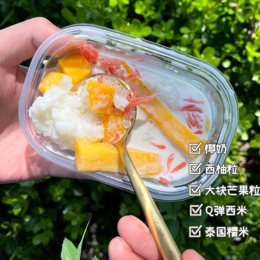 泰式芒果糯米捞 商品图0