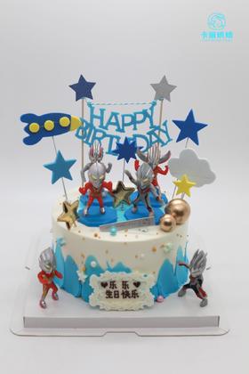 奥——特曼蛋糕（打边款）