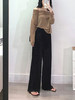【高腰垂感甩腿裤】大码春夏薄款直筒长裤女拖地阔腿裤子 商品缩略图1