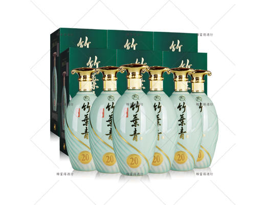 山西杏花村汾酒 42度青瓷20竹叶青 500ml/瓶 商品图1