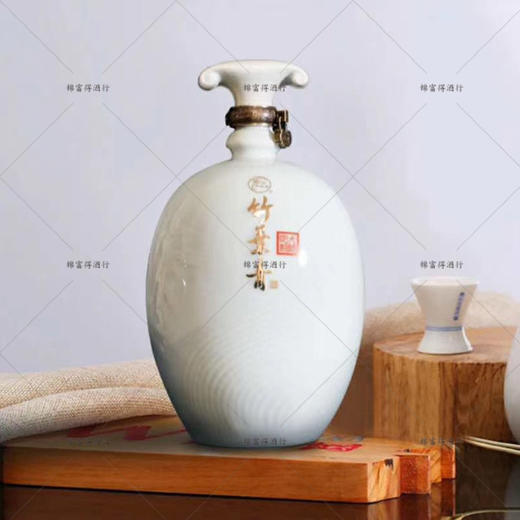 山西杏花村汾酒  45度徐朝兴大师竹叶青   1.5L*2瓶整箱装 国产清香型 商品图3