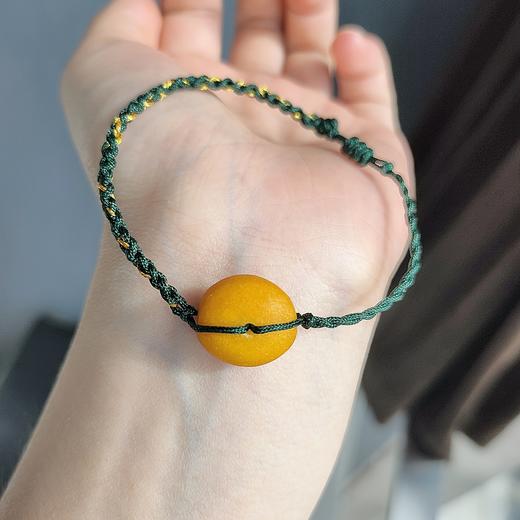 蜜蜡饼手串 商品图0