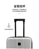银座休闲商务拉杆箱前开口袋箱TSA锁拉链箱A-9778 商品缩略图4