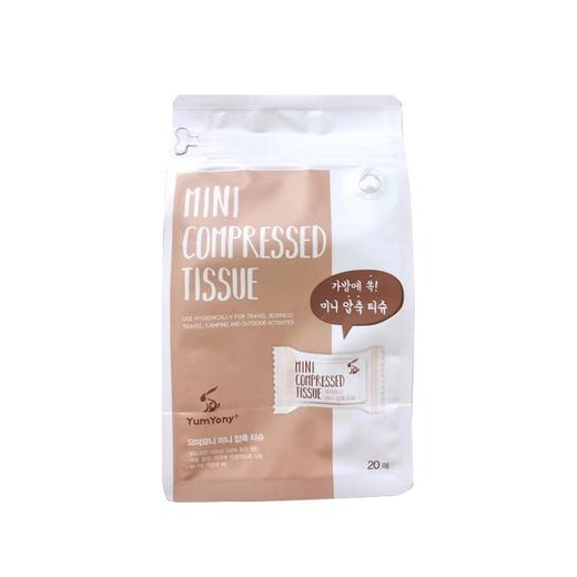 韩国尤咪优妮一次性压缩毛巾 20粒/袋（成分为植物纤维 介意勿拍） 商品图2