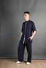 新款太极服女夏季薄款云麻太极服套装丝滑飘逸垂坠感好(玫红色-枣红色-藏蓝色) 商品缩略图2