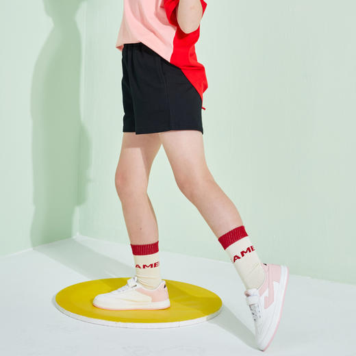 2021年夏季新款女童花苞腰针织短裤 商品图4