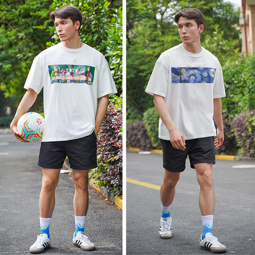 李质造 原创休闲潮服短袖 商品图3